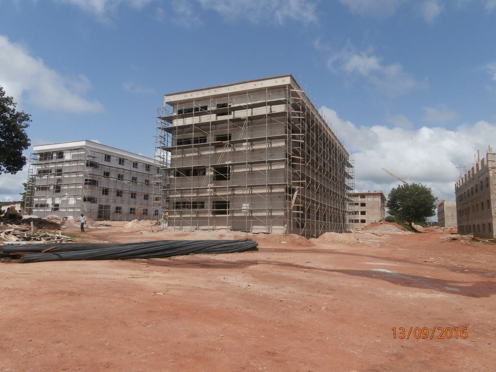 Batiment hebergement université de korhogo